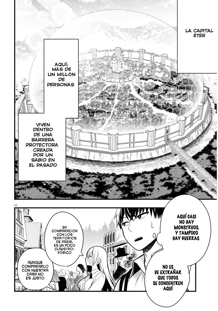 Ragna, el heredero de un noble de la frontera, es un reencarnado de Japón y este mundo es el mundo de un juego de citas que él conocía Capitulo 4 página 13