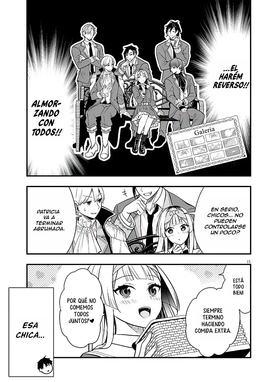 Ragna, el heredero de un noble de la frontera, es un reencarnado de Japón y este mundo es el mundo de un juego de citas que él conocía Capitulo 7 página 16