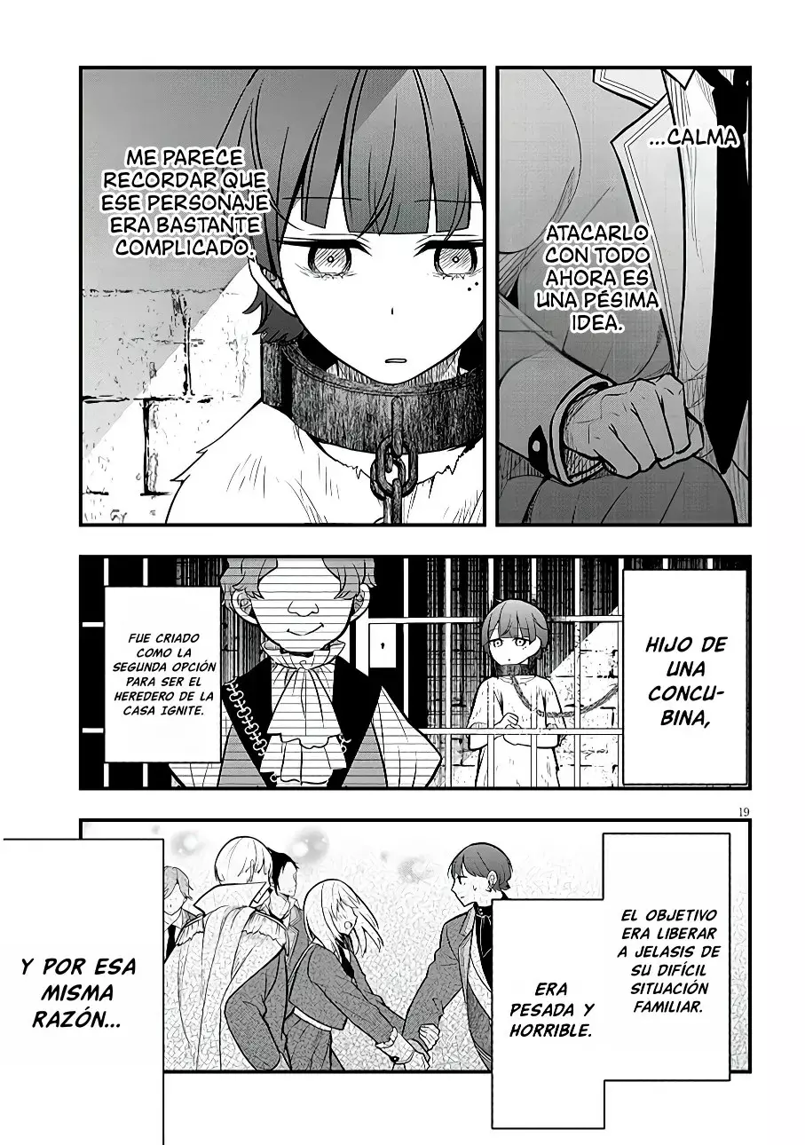 Ragna, el heredero de un noble de la frontera, es un reencarnado de Japón y este mundo es el mundo de un juego de citas que él conocía Capitulo 7 página 20