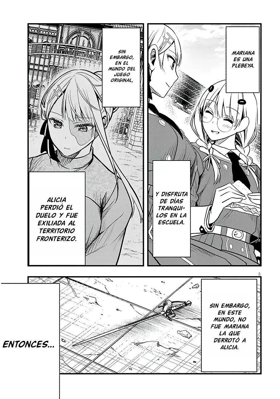 Ragna, el heredero de un noble de la frontera, es un reencarnado de Japón y este mundo es el mundo de un juego de citas que él conocía Capitulo 7 página 6
