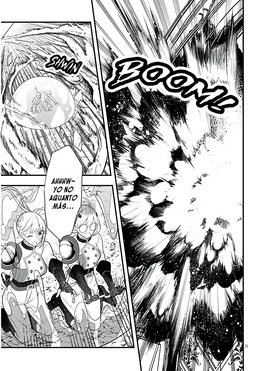 Ragna, el heredero de un noble de la frontera, es un reencarnado de Japón y este mundo es el mundo de un juego de citas que él conocía Capitulo 9 página 32