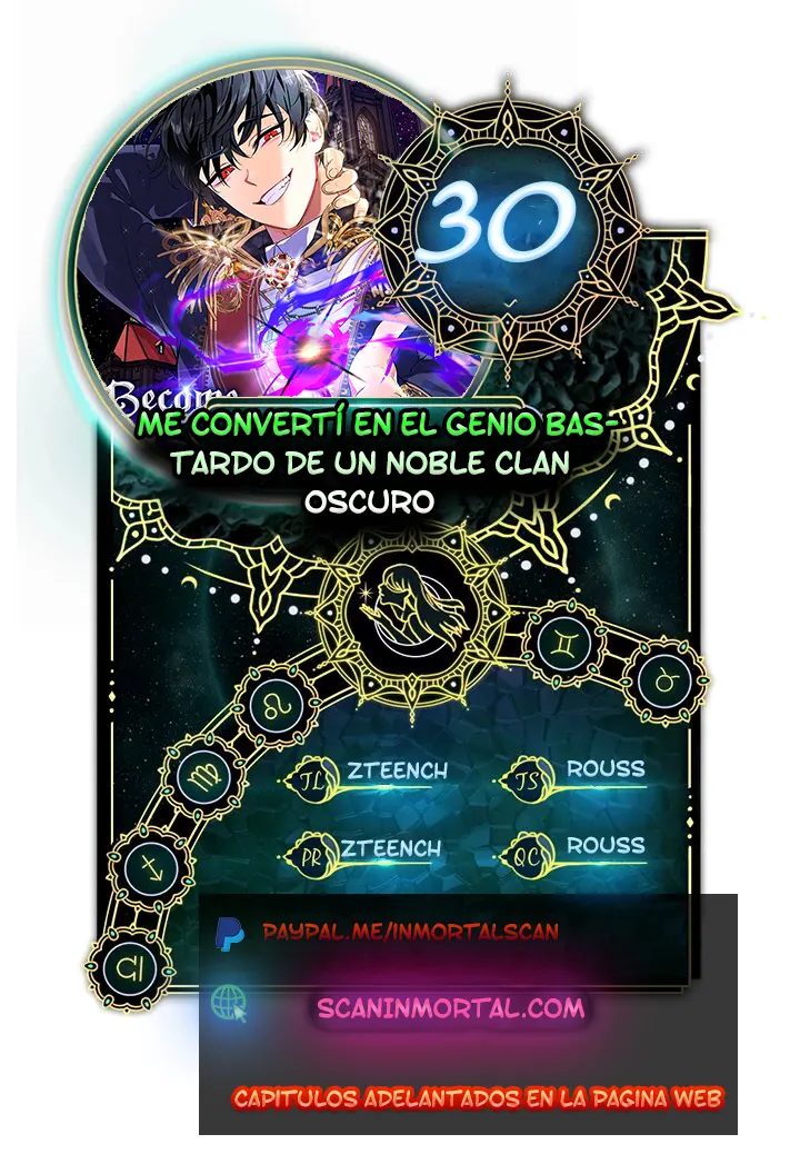 Me convertí en el genio bastardo de un noble clan oscuro Capitulo 30 página 2