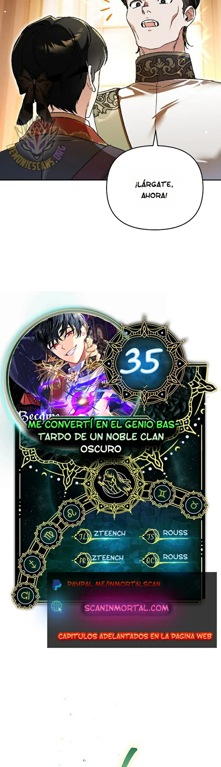 Me convertí en el genio bastardo de un noble clan oscuro Capitulo 35 página 2