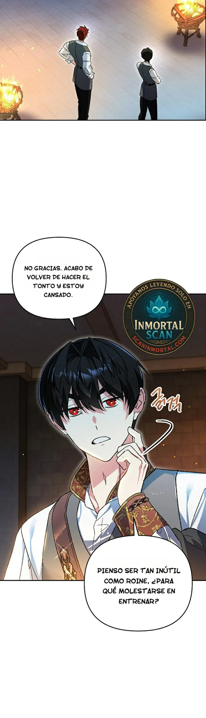 Me convertí en el genio bastardo de un noble clan oscuro Capitulo 35 página 45