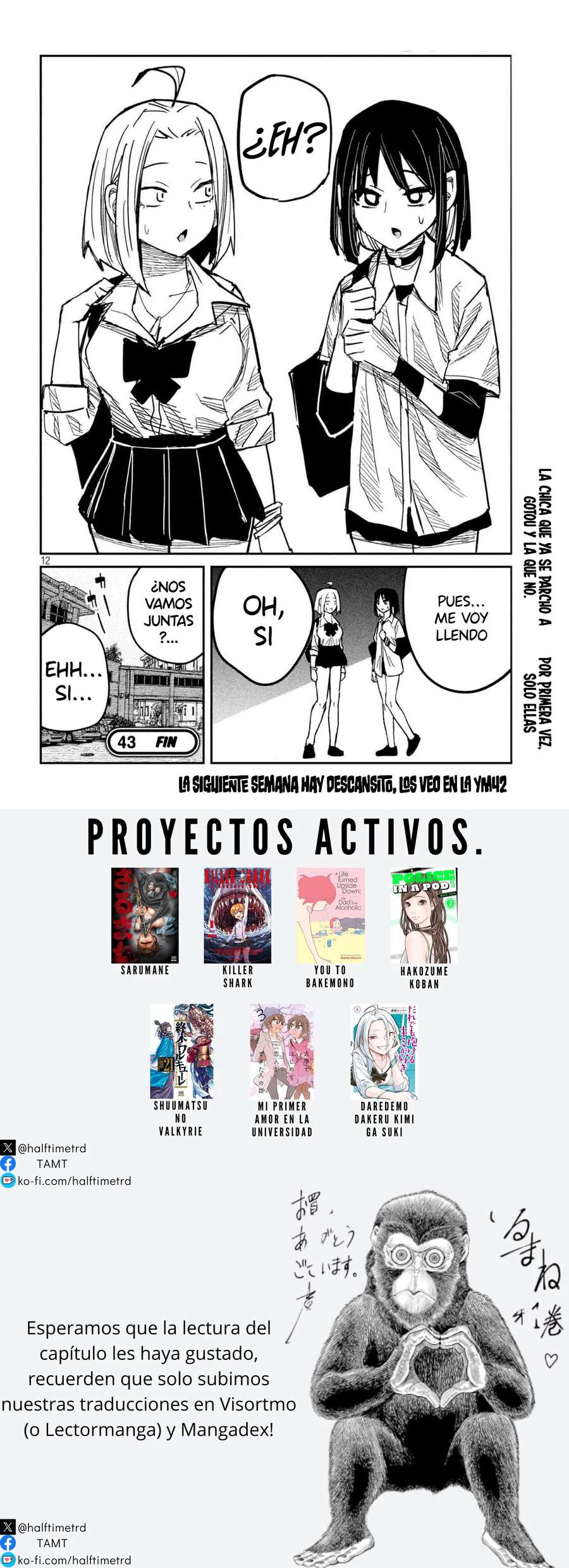 Me Gustas tu, que Puedes tener Sexo con Cualquiera Capitulo 43 página 3