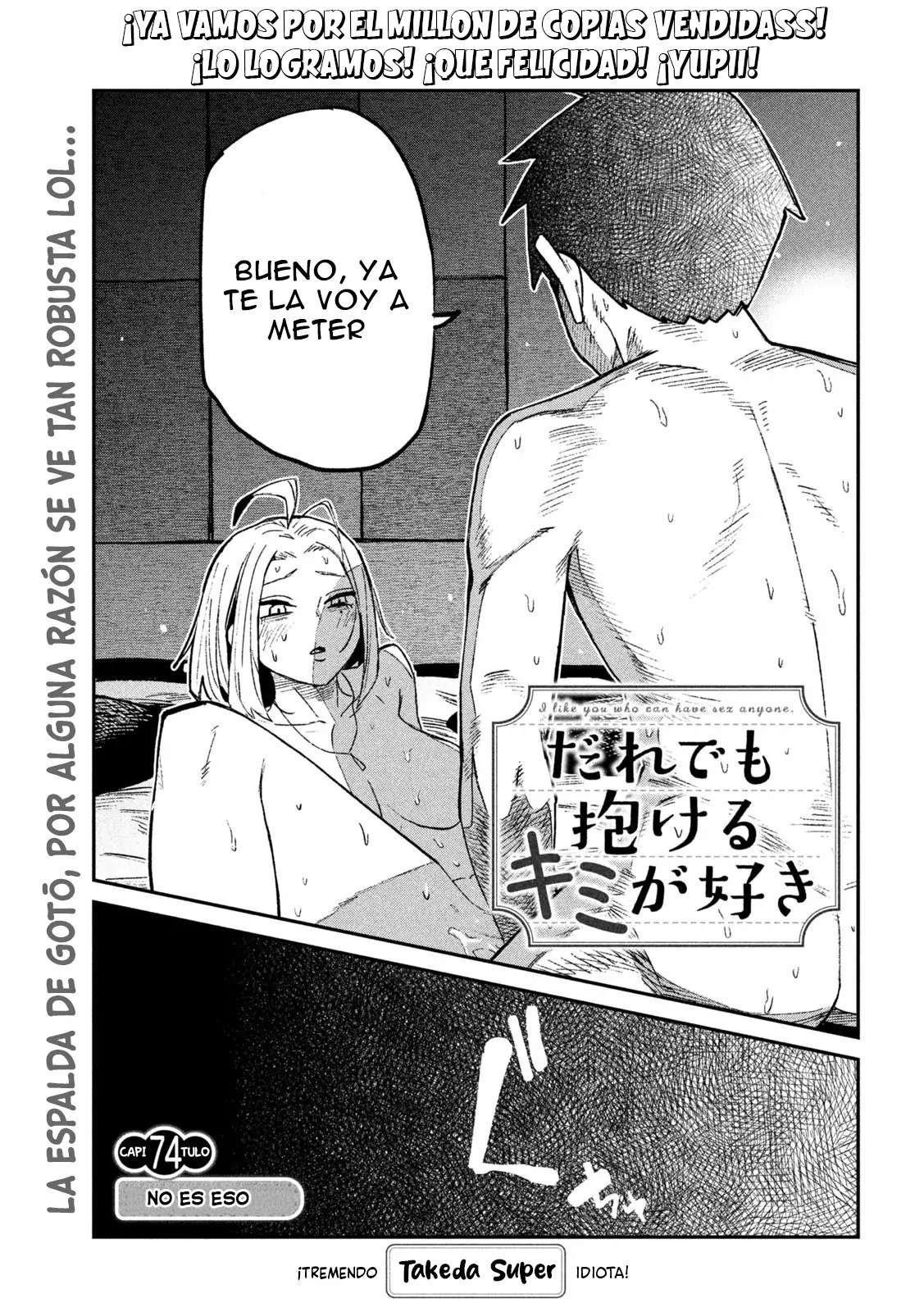 Me Gustas tu, que Puedes tener Sexo con Cualquiera Capitulo 74 página 2