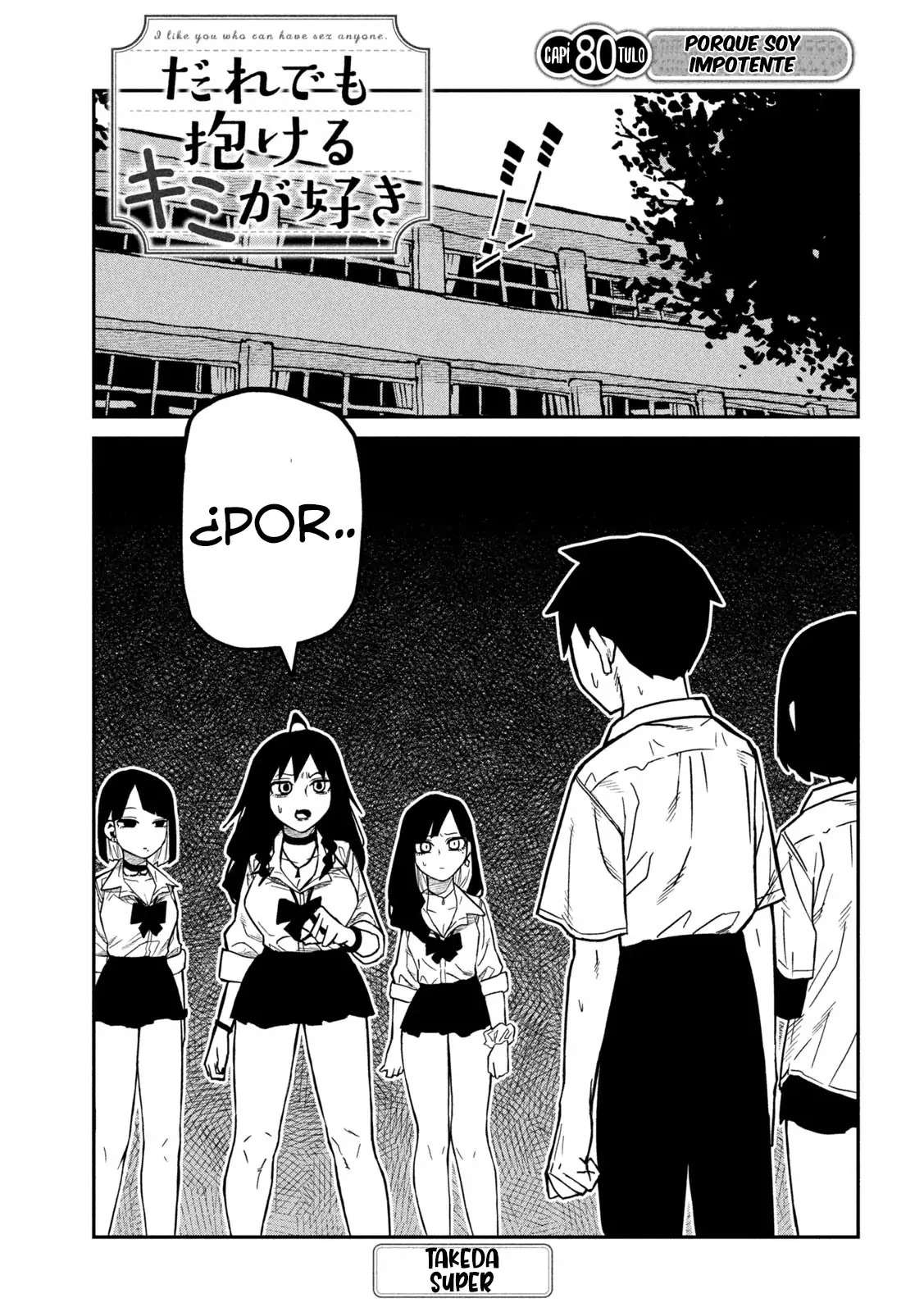 Me Gustas tu, que Puedes tener Sexo con Cualquiera Capitulo 80 página 2