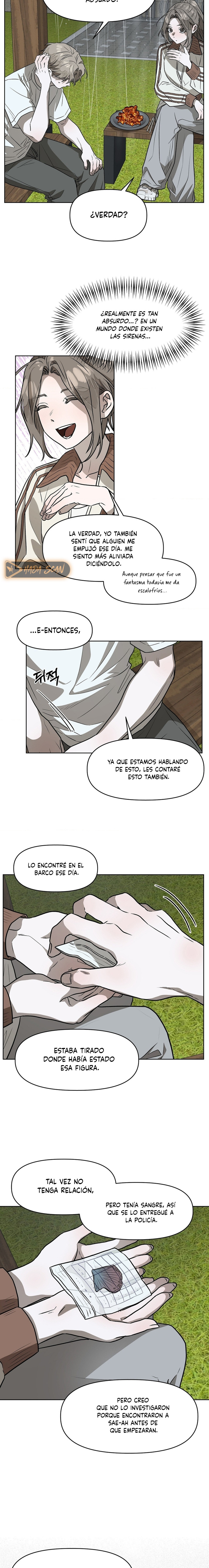 ¿Se Pueden Atrapar Sirenas Con Una Caña de Pescar? Capitulo 12 página 16
