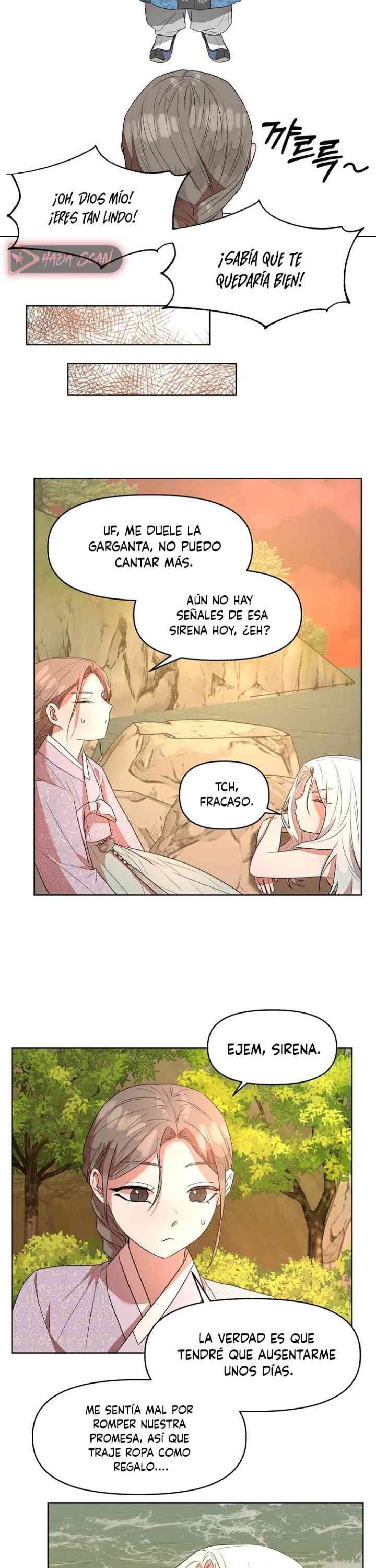 ¿Se Pueden Atrapar Sirenas Con Una Caña de Pescar? Capitulo 6 página 14