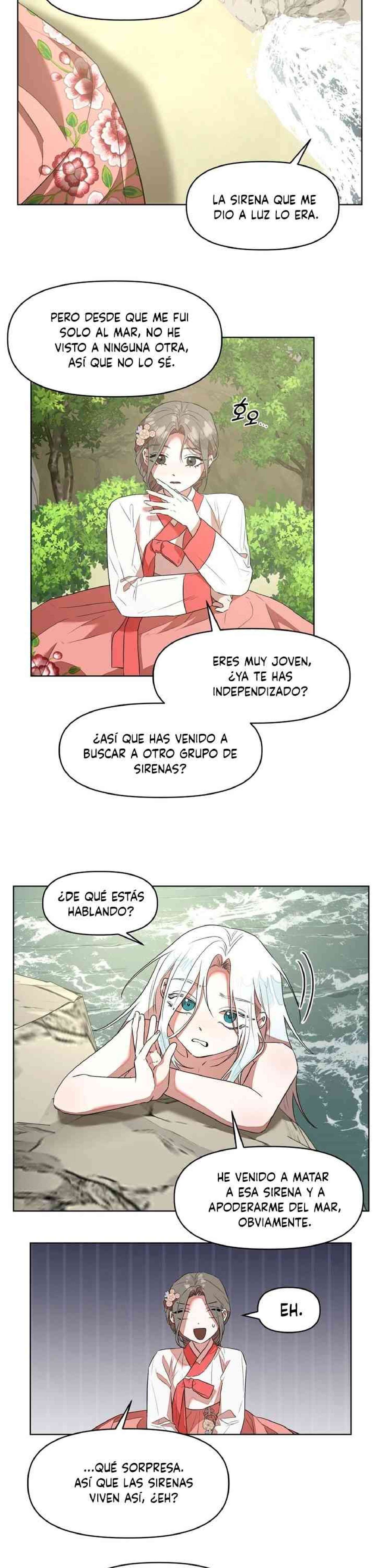 ¿Se Pueden Atrapar Sirenas Con Una Caña de Pescar? Capitulo 6 página 9