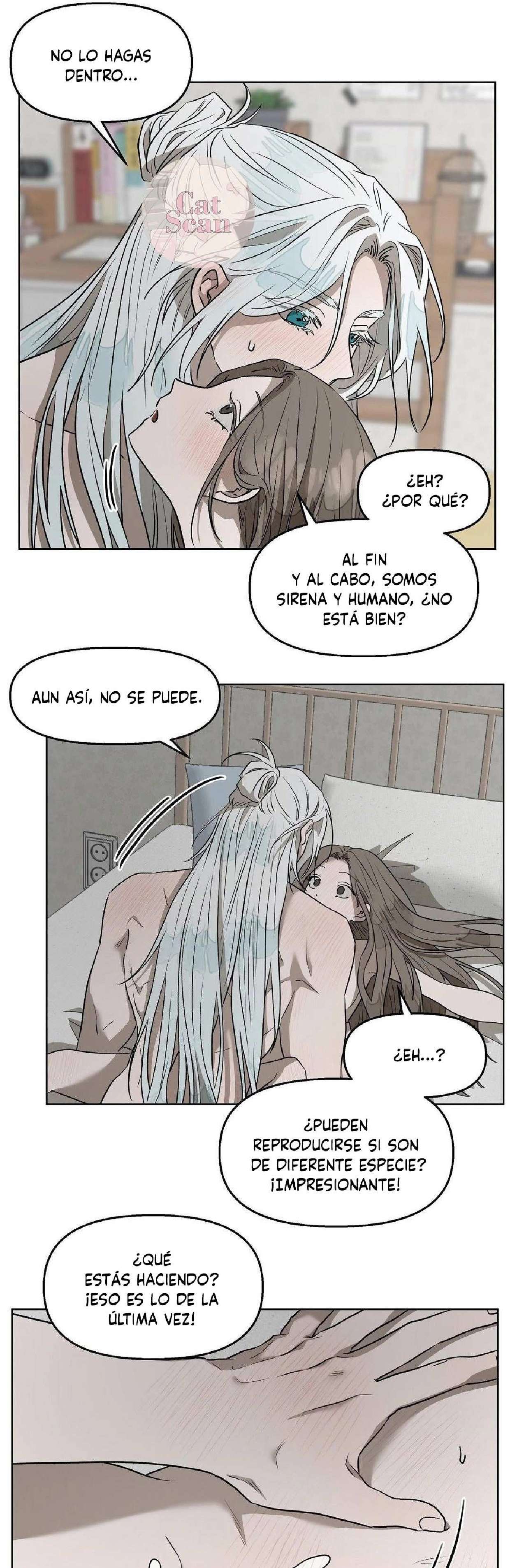 ¿Se Pueden Atrapar Sirenas Con Una Caña de Pescar? Capitulo 9 página 18