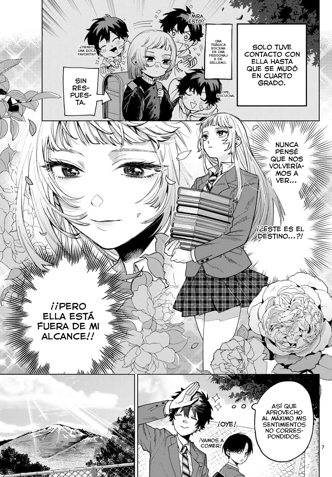 Momose Akira no Hatsukoi Hatan-chuu Capitulo 1: Acercamiento del ángel página 7