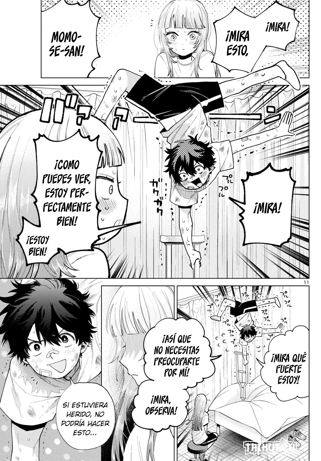 Momose Akira no Hatsukoi Hatan-chuu Capitulo 10: Un latido en mi interior. página 12