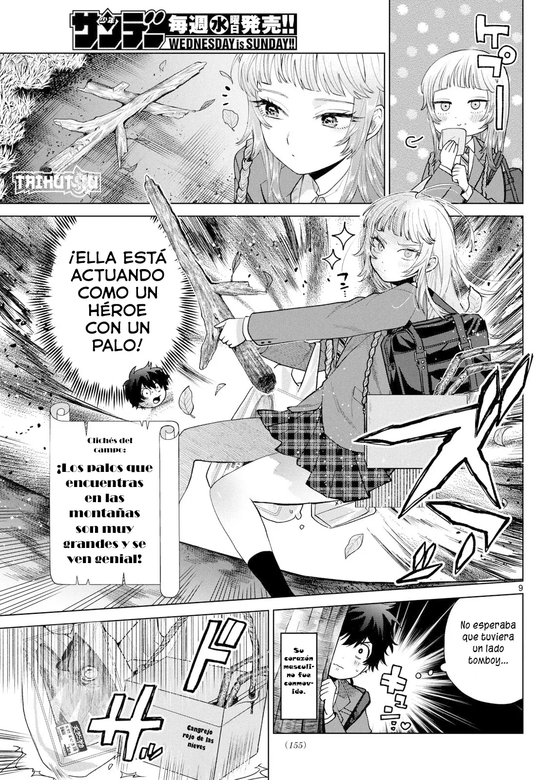 Momose Akira no Hatsukoi Hatan-chuu Capitulo 13: Observando un viaje de vuelta a casa. página 10