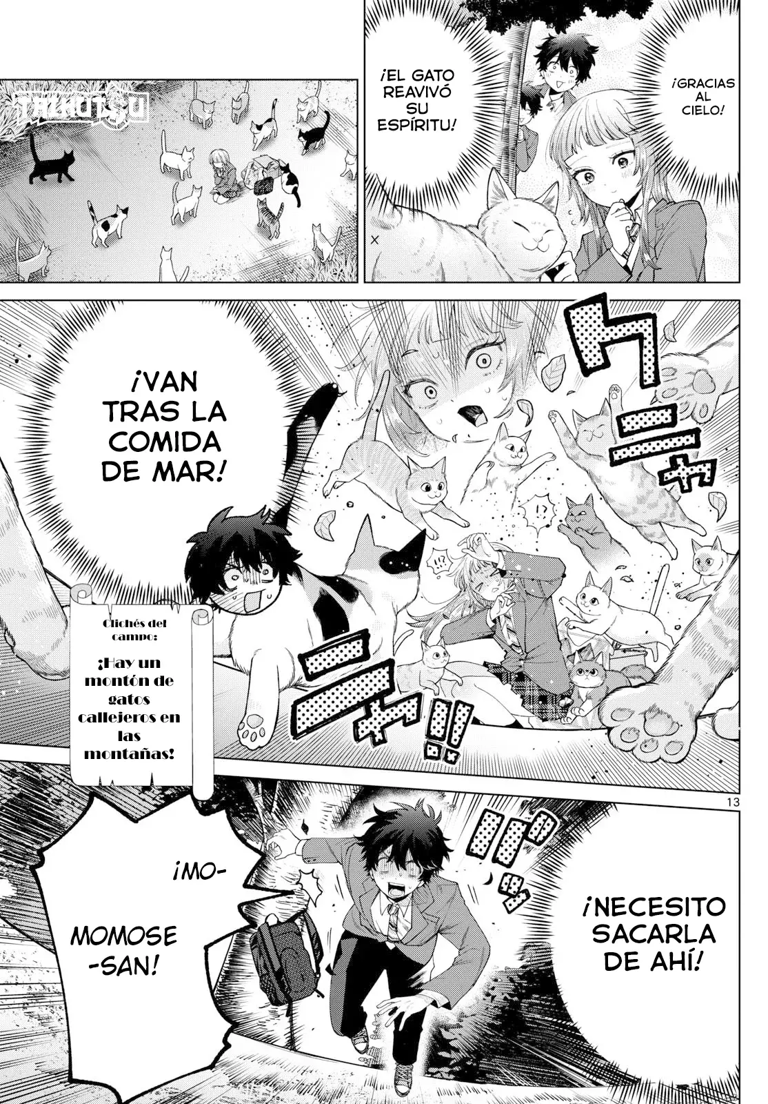 Momose Akira no Hatsukoi Hatan-chuu Capitulo 13: Observando un viaje de vuelta a casa. página 14