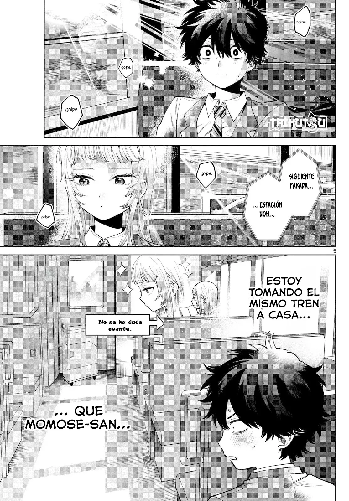 Momose Akira no Hatsukoi Hatan-chuu Capitulo 13: Observando un viaje de vuelta a casa. página 6