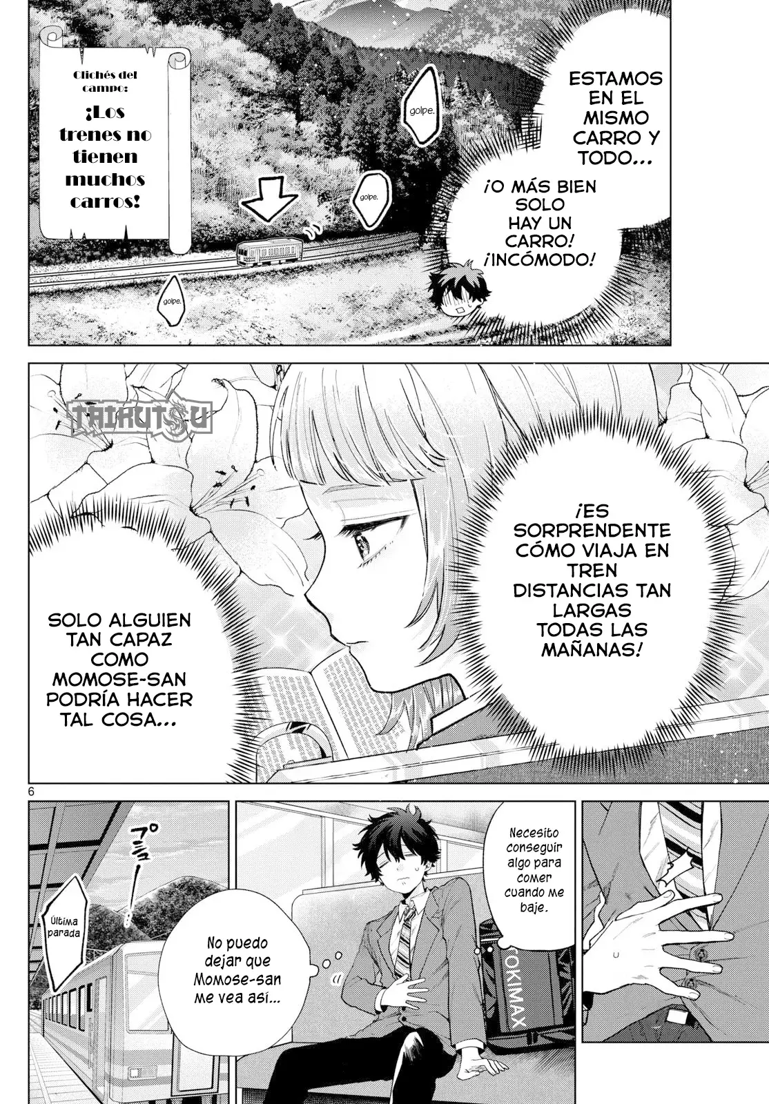 Momose Akira no Hatsukoi Hatan-chuu Capitulo 13: Observando un viaje de vuelta a casa. página 7