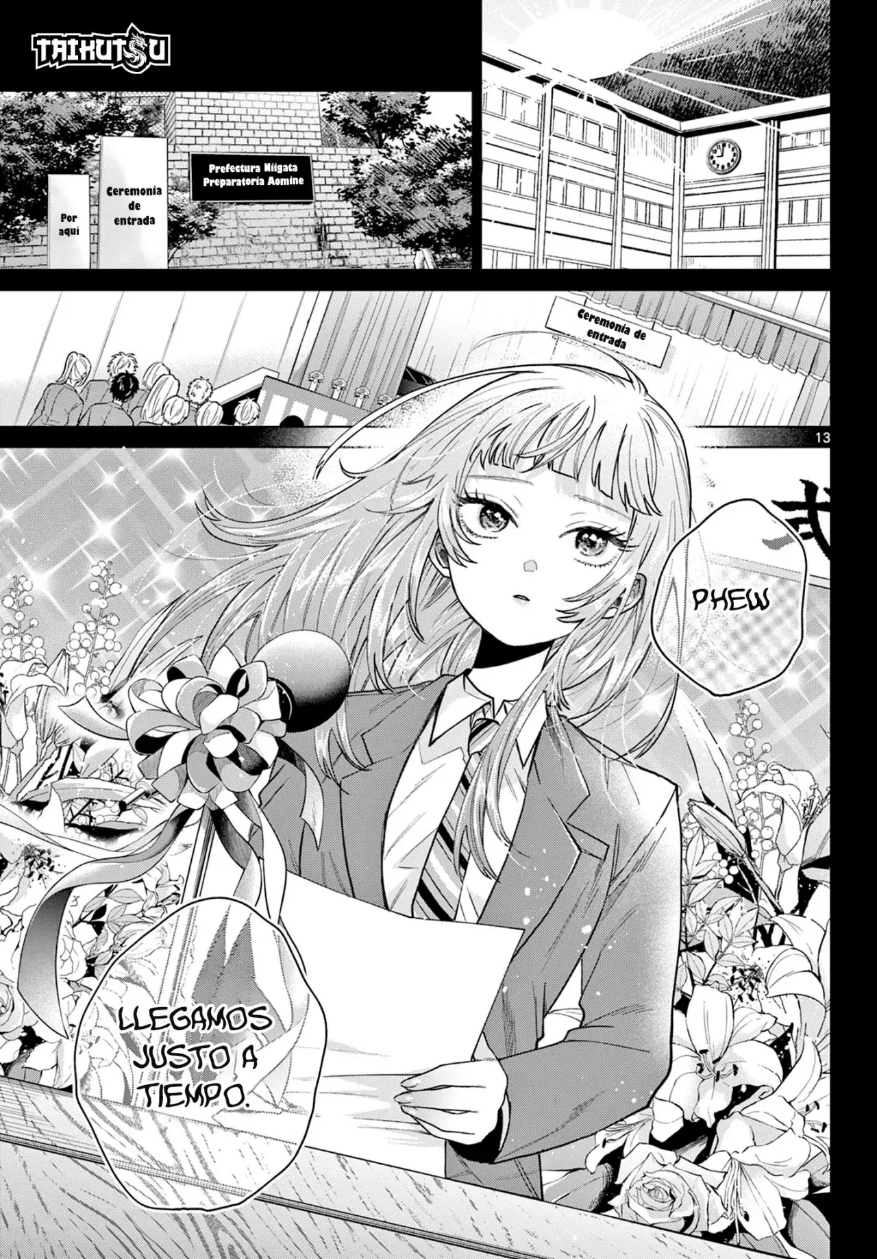 Momose Akira no Hatsukoi Hatan-chuu Capitulo 14: Amistad en crecimiento. página 14