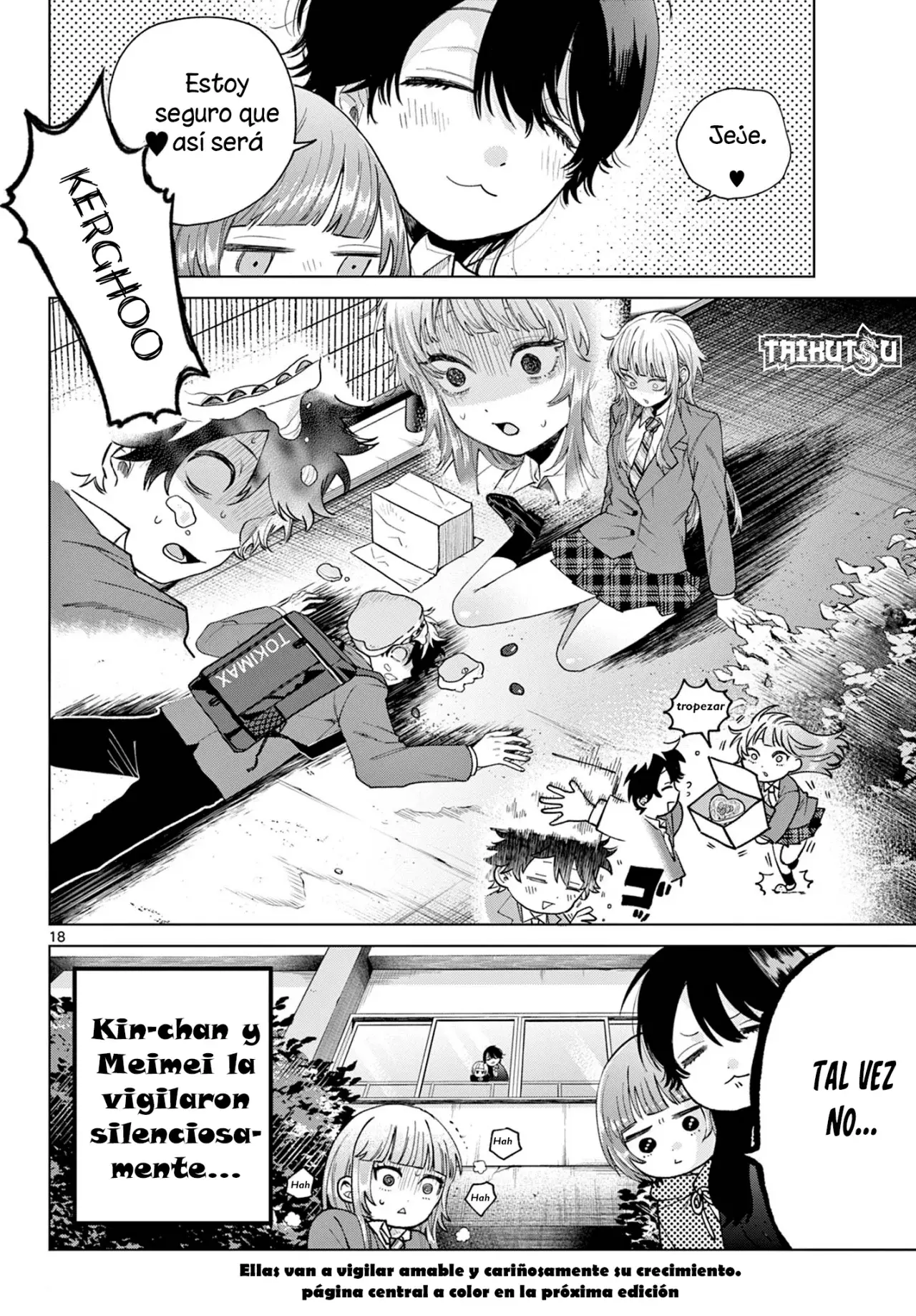 Momose Akira no Hatsukoi Hatan-chuu Capitulo 14: Amistad en crecimiento. página 19