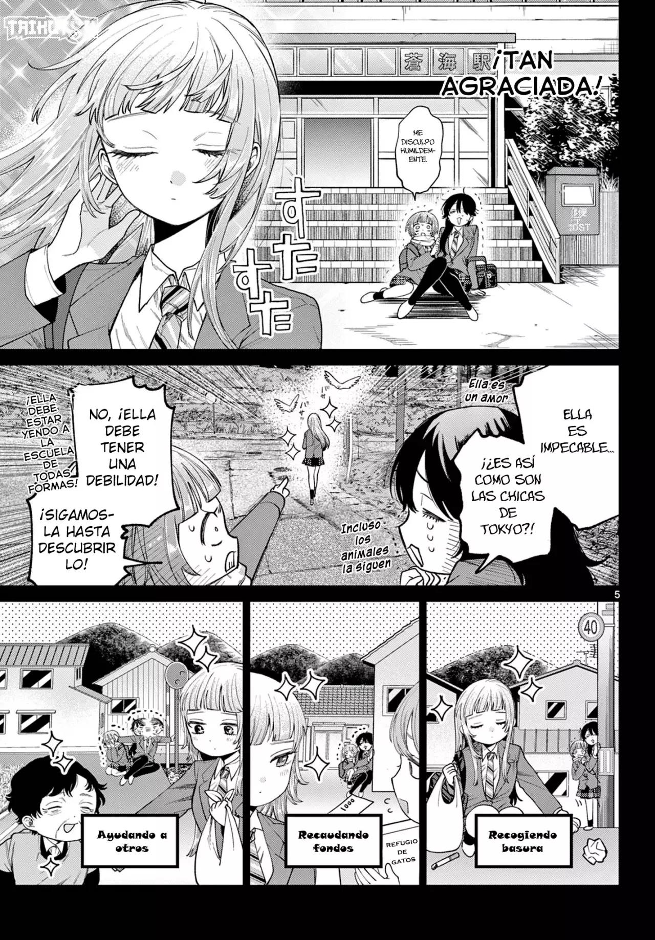 Momose Akira no Hatsukoi Hatan-chuu Capitulo 14: Amistad en crecimiento. página 6