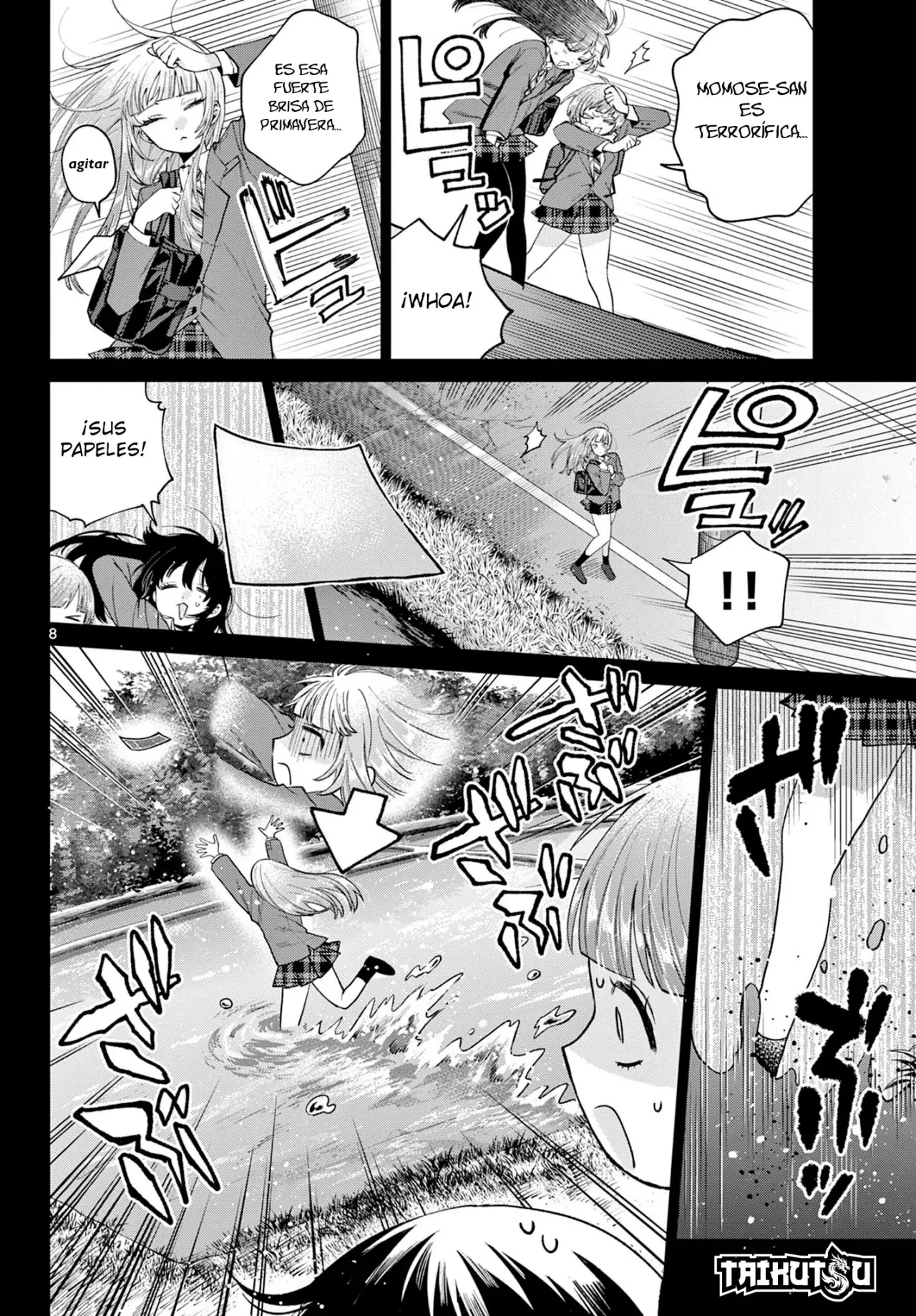 Momose Akira no Hatsukoi Hatan-chuu Capitulo 14: Amistad en crecimiento. página 9