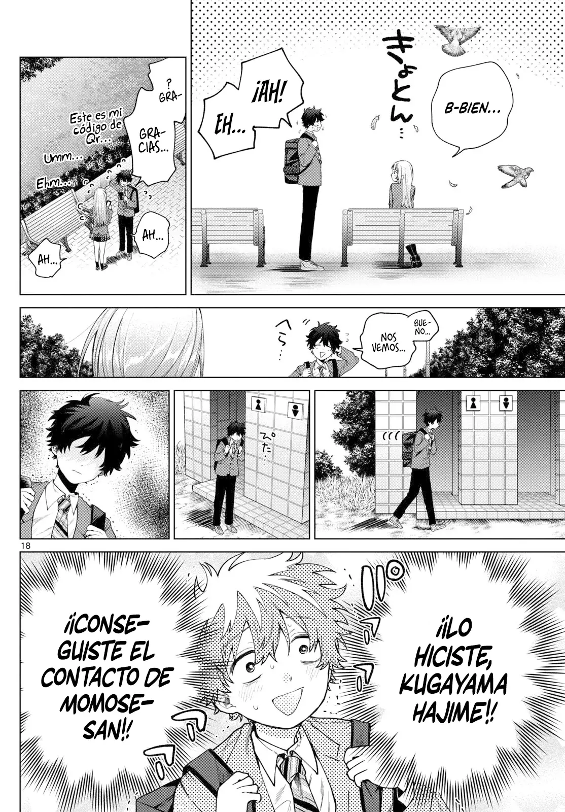 Momose Akira no Hatsukoi Hatan-chuu Capitulo 15 página 19