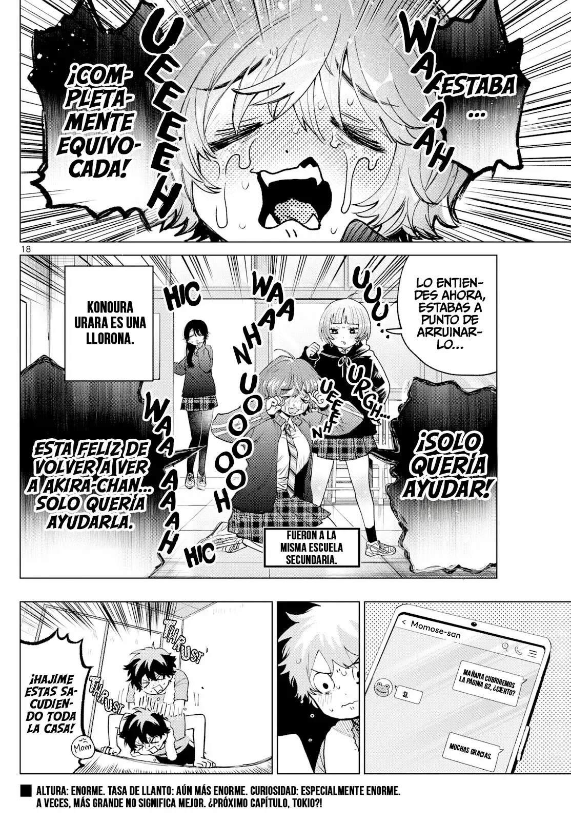 Momose Akira no Hatsukoi Hatan-chuu Capitulo 16 página 19