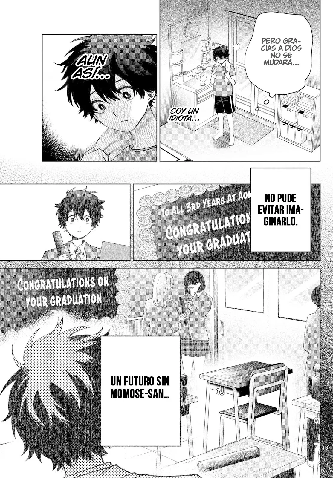 Momose Akira no Hatsukoi Hatan-chuu Capitulo 17 página 14