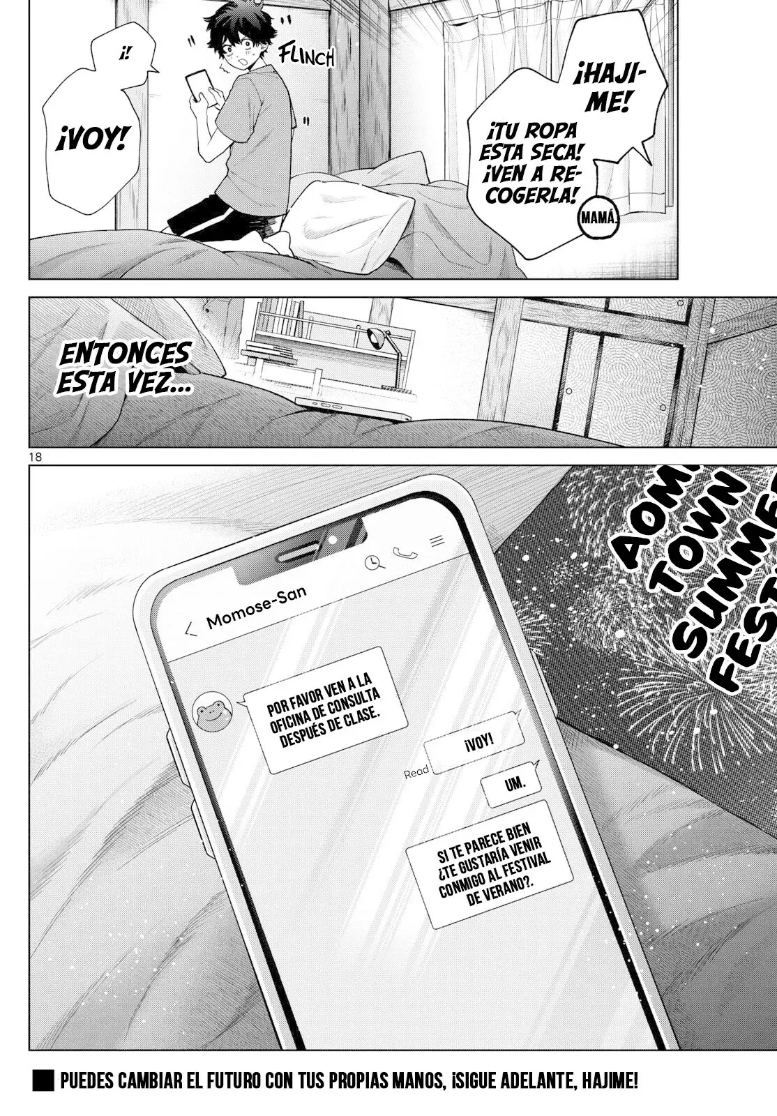 Momose Akira no Hatsukoi Hatan-chuu Capitulo 17 página 19