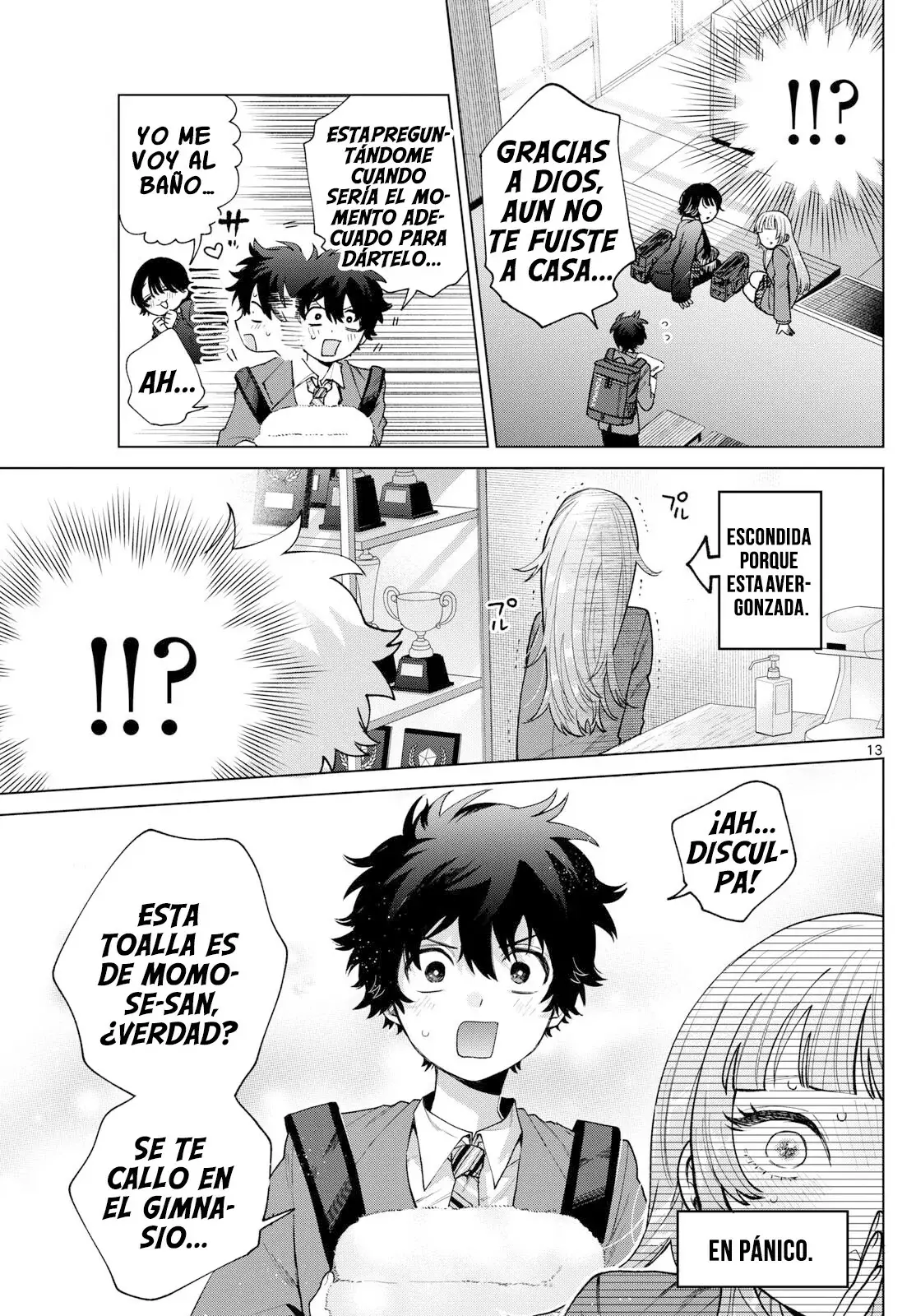 Momose Akira no Hatsukoi Hatan-chuu Capitulo 23 página 14