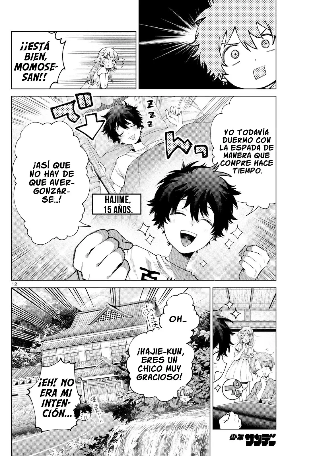 Momose Akira no Hatsukoi Hatan-chuu Capitulo 28 página 13