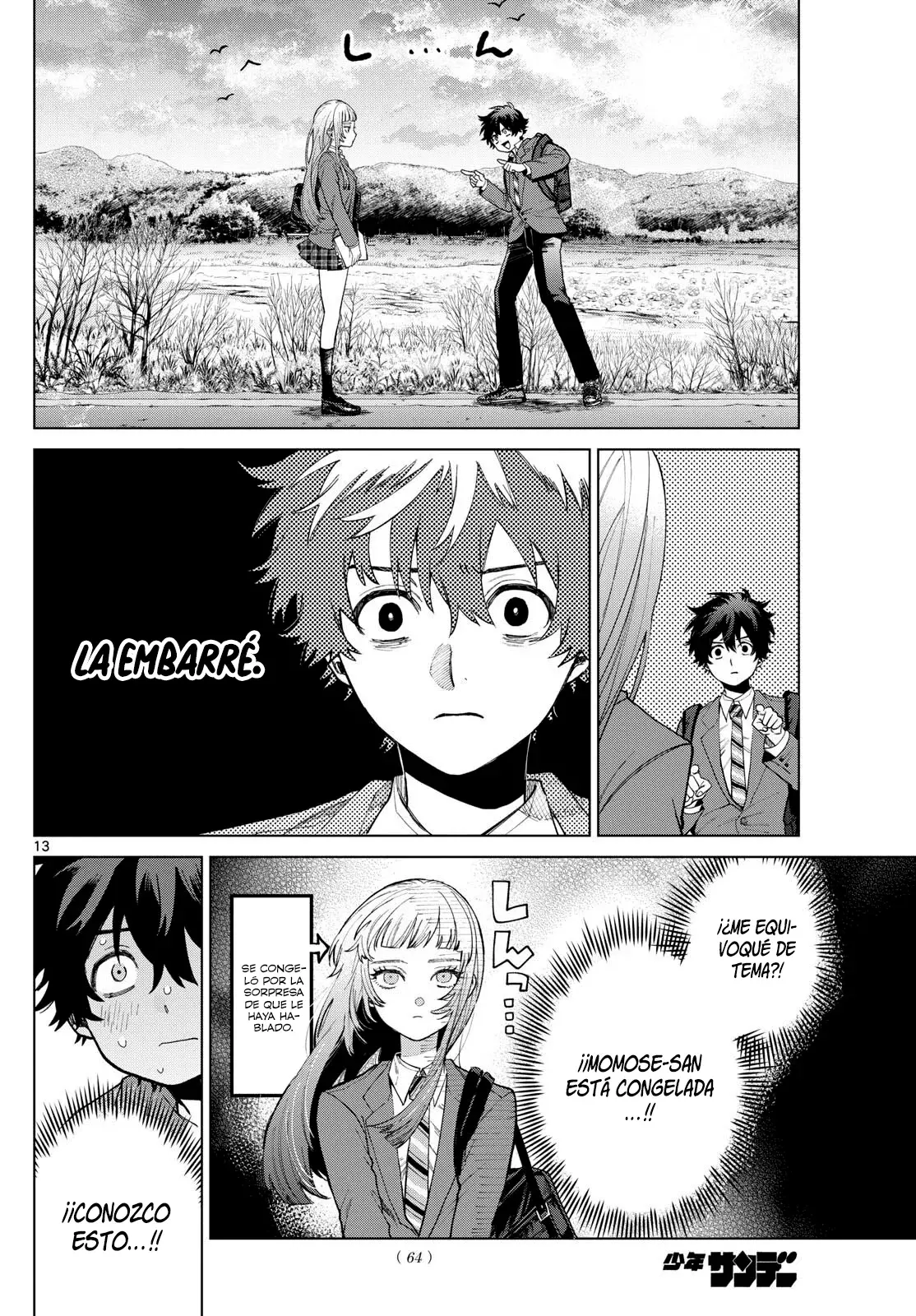 Momose Akira no Hatsukoi Hatan-chuu Capitulo 3: Avanzado de manera impulsiva. página 14