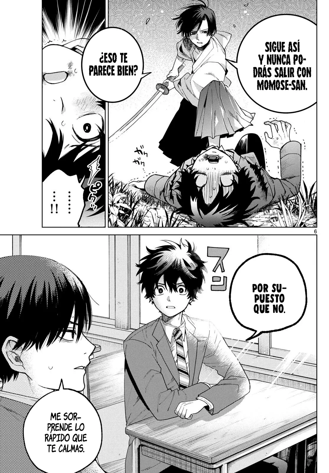 Momose Akira no Hatsukoi Hatan-chuu Capitulo 3: Avanzado de manera impulsiva. página 7