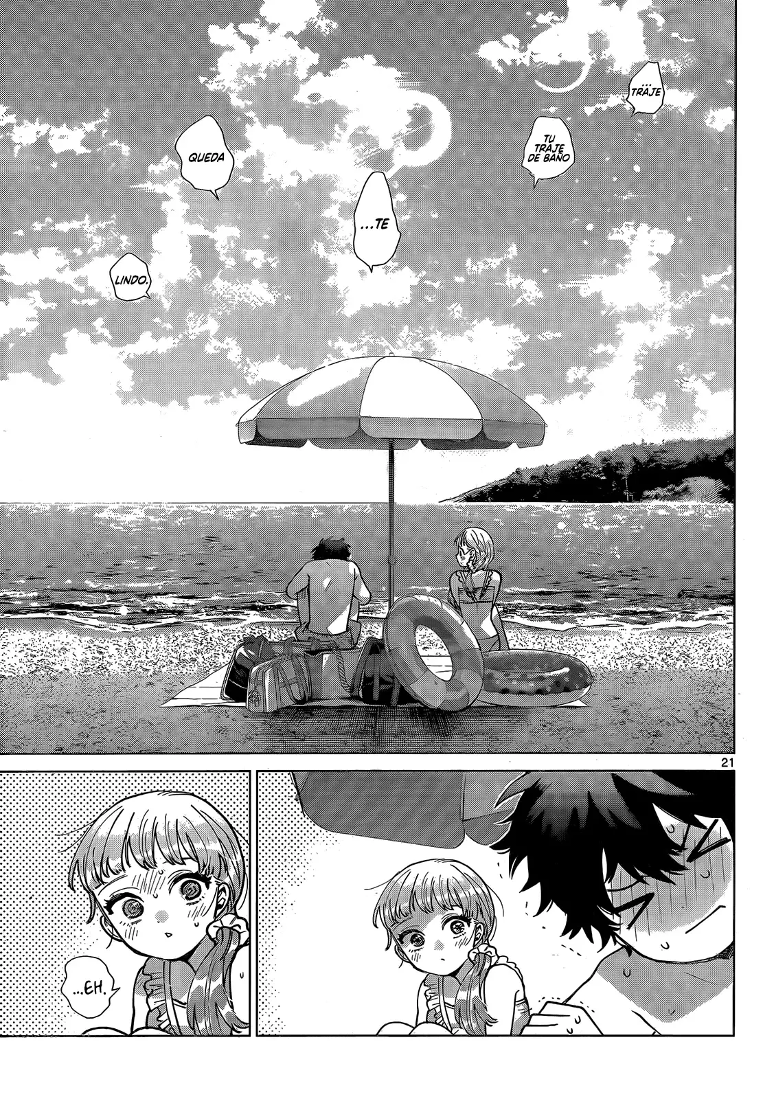 Momose Akira no Hatsukoi Hatan-chuu Capitulo 37: Sentémonos en la playa durante el verano. página 23
