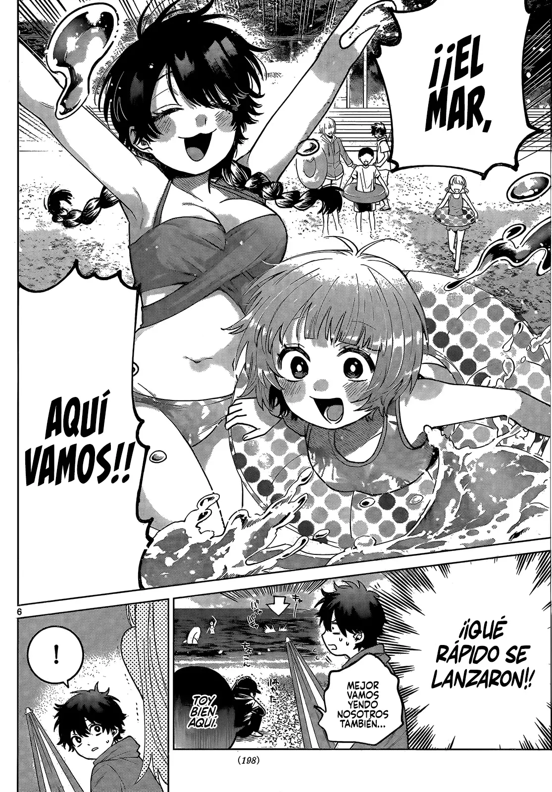 Momose Akira no Hatsukoi Hatan-chuu Capitulo 37: Sentémonos en la playa durante el verano. página 8