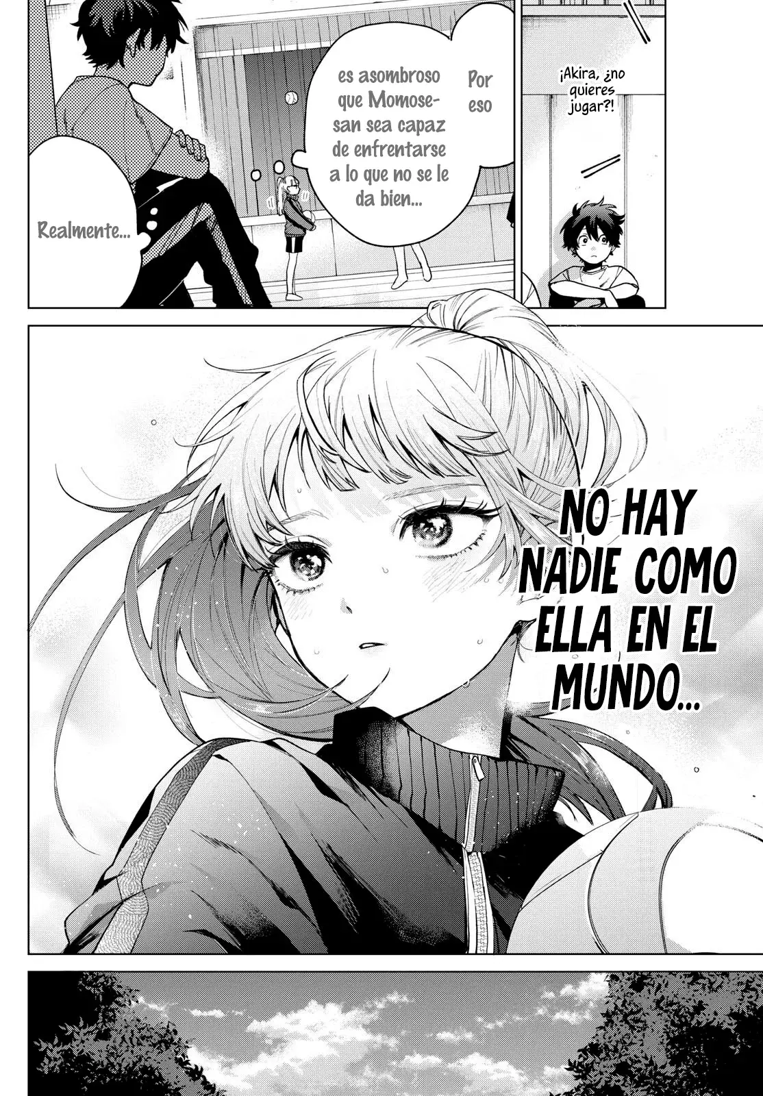 Momose Akira no Hatsukoi Hatan-chuu Capitulo 4: Midiendo estoicamente la aptitud física. página 12