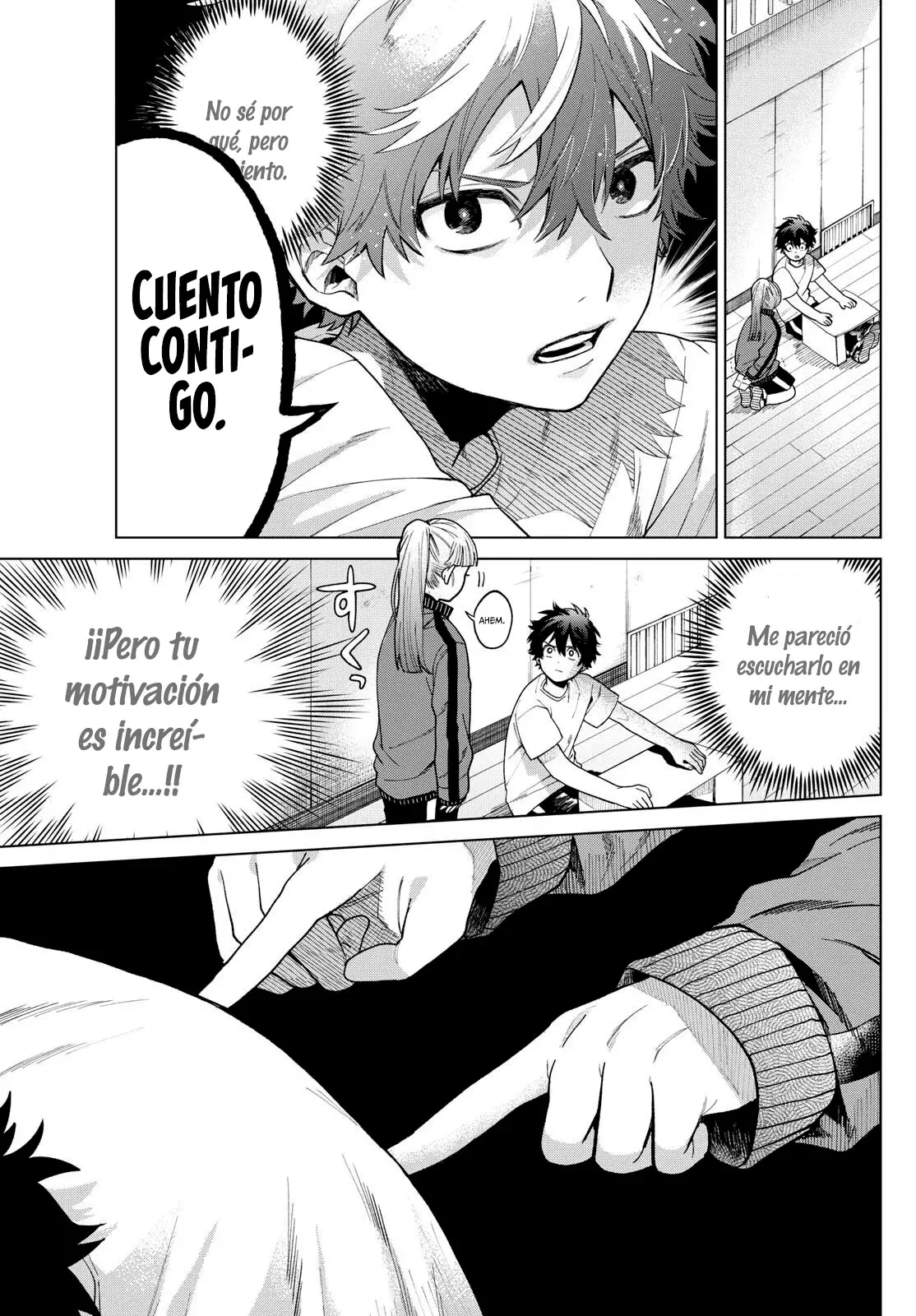 Momose Akira no Hatsukoi Hatan-chuu Capitulo 4: Midiendo estoicamente la aptitud física. página 17