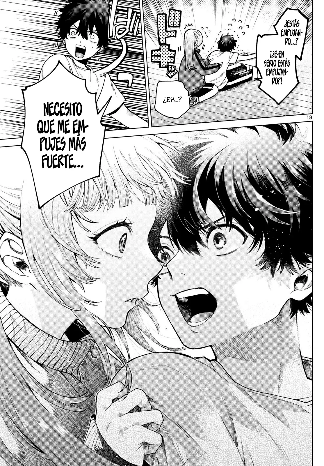 Momose Akira no Hatsukoi Hatan-chuu Capitulo 4: Midiendo estoicamente la aptitud física. página 19