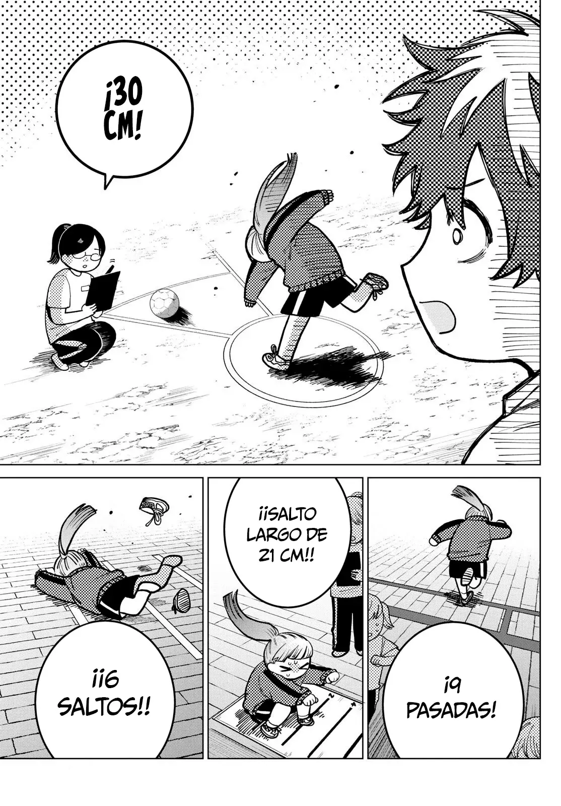 Momose Akira no Hatsukoi Hatan-chuu Capitulo 4: Midiendo estoicamente la aptitud física. página 7