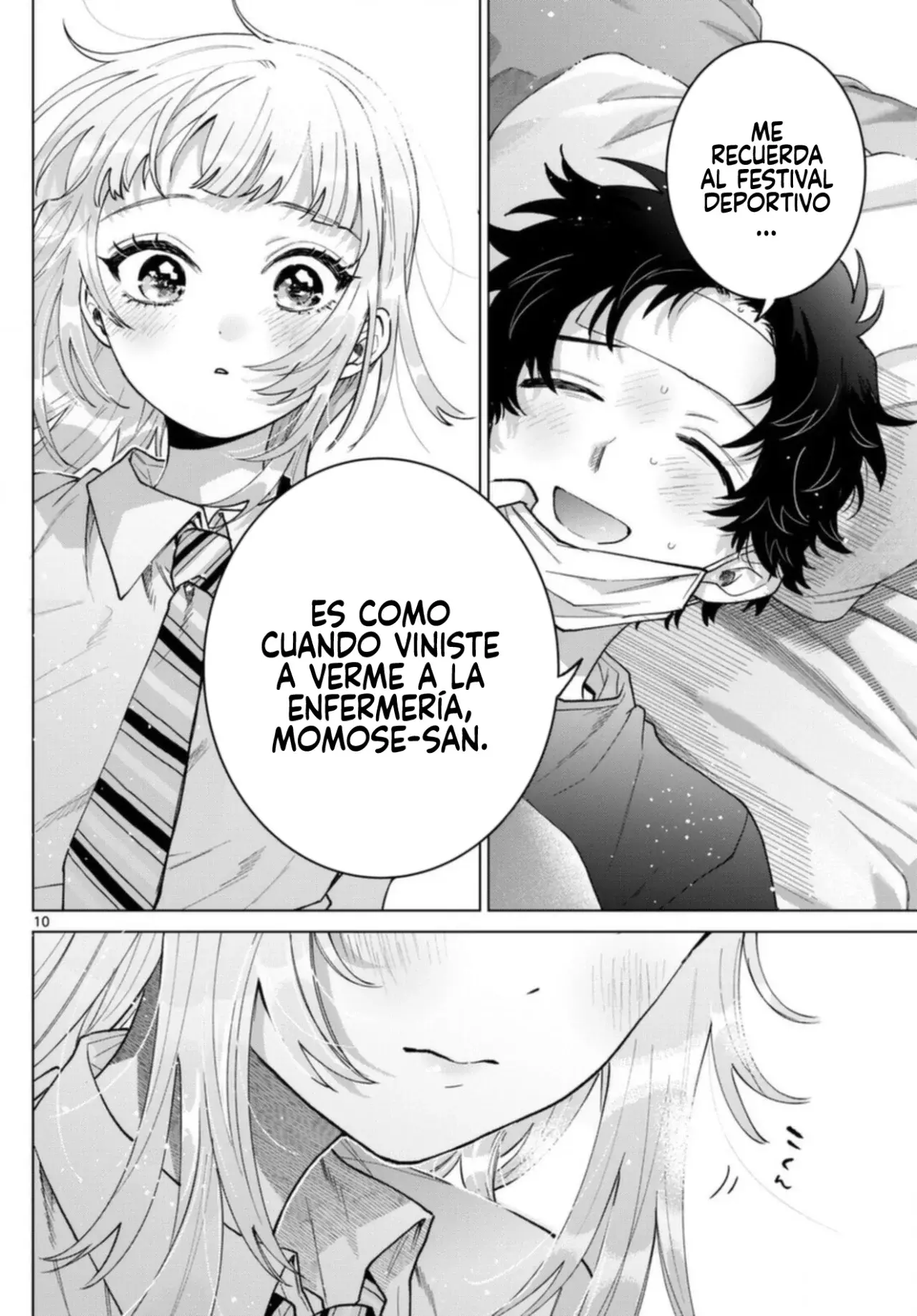 Momose Akira no Hatsukoi Hatan-chuu Capitulo 48: Dentro de este cálido viento remanente. página 11
