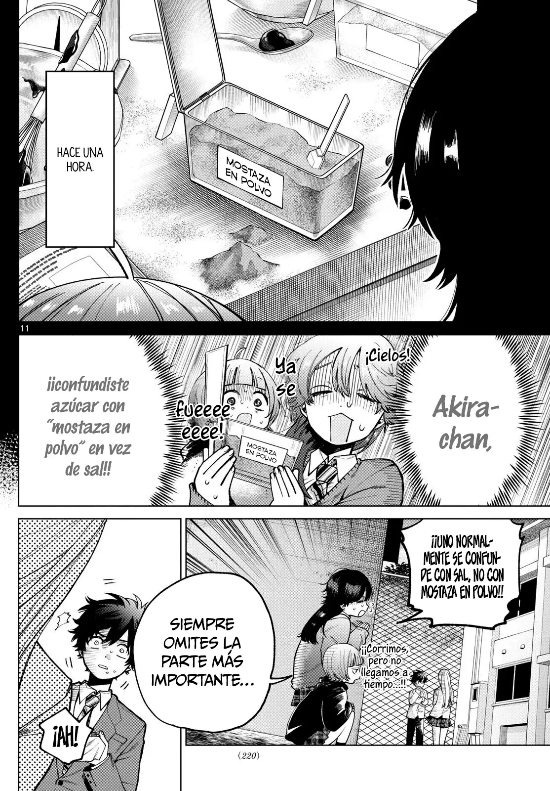 Momose Akira no Hatsukoi Hatan-chuu Capitulo 5: El amor está en pleno apogeo y horneándose. página 12