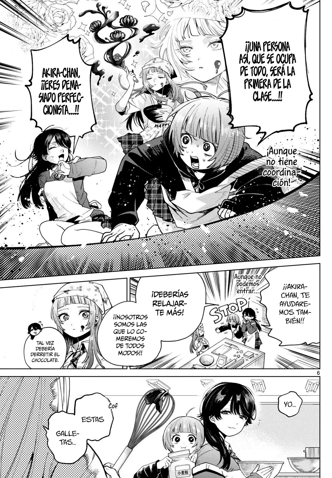 Momose Akira no Hatsukoi Hatan-chuu Capitulo 5: El amor está en pleno apogeo y horneándose. página 7