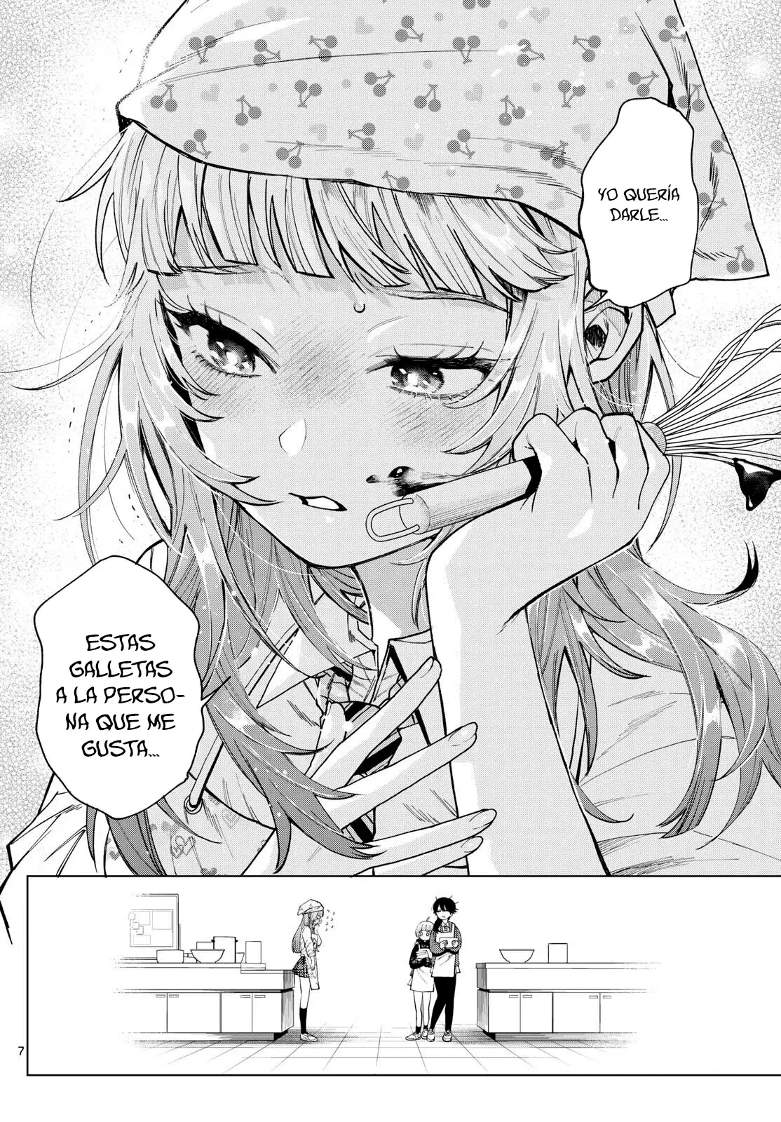Momose Akira no Hatsukoi Hatan-chuu Capitulo 5: El amor está en pleno apogeo y horneándose. página 8