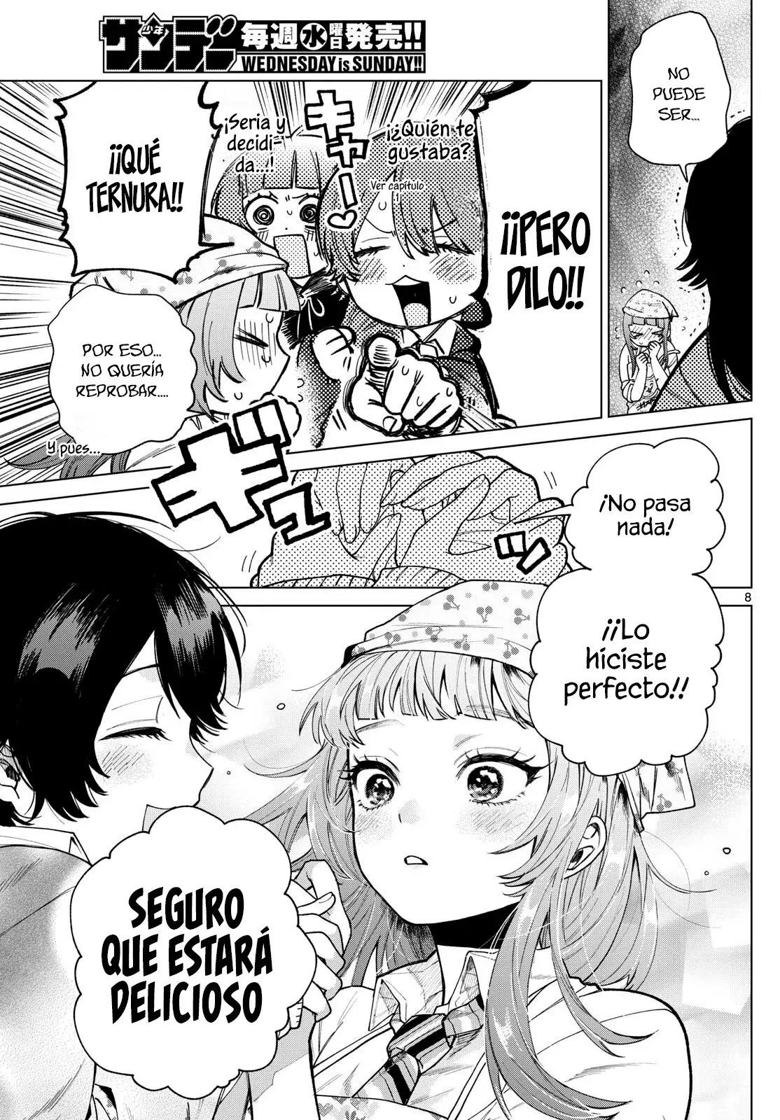 Momose Akira no Hatsukoi Hatan-chuu Capitulo 5: El amor está en pleno apogeo y horneándose. página 9