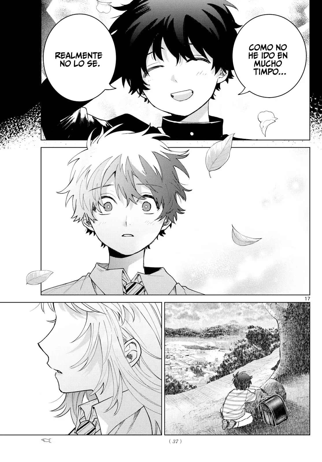 Momose Akira no Hatsukoi Hatan-chuu Capitulo 50: Recordando un paisaje en soledad. página 16