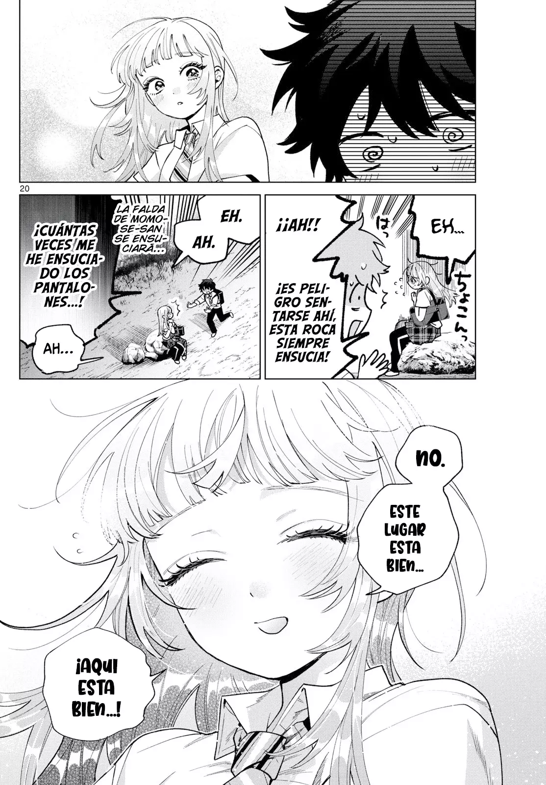 Momose Akira no Hatsukoi Hatan-chuu Capitulo 50: Recordando un paisaje en soledad. página 19