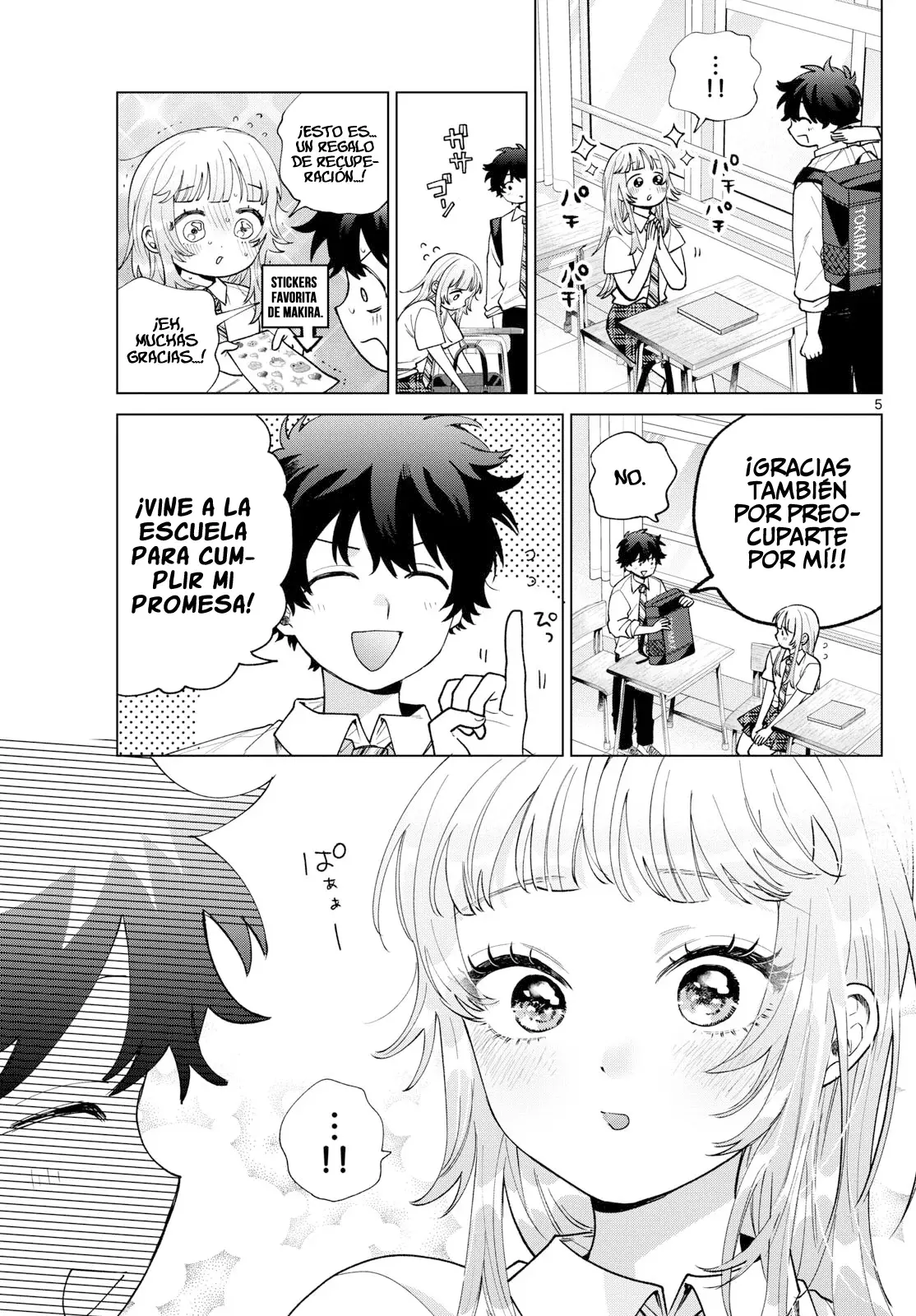 Momose Akira no Hatsukoi Hatan-chuu Capitulo 50: Recordando un paisaje en soledad. página 5