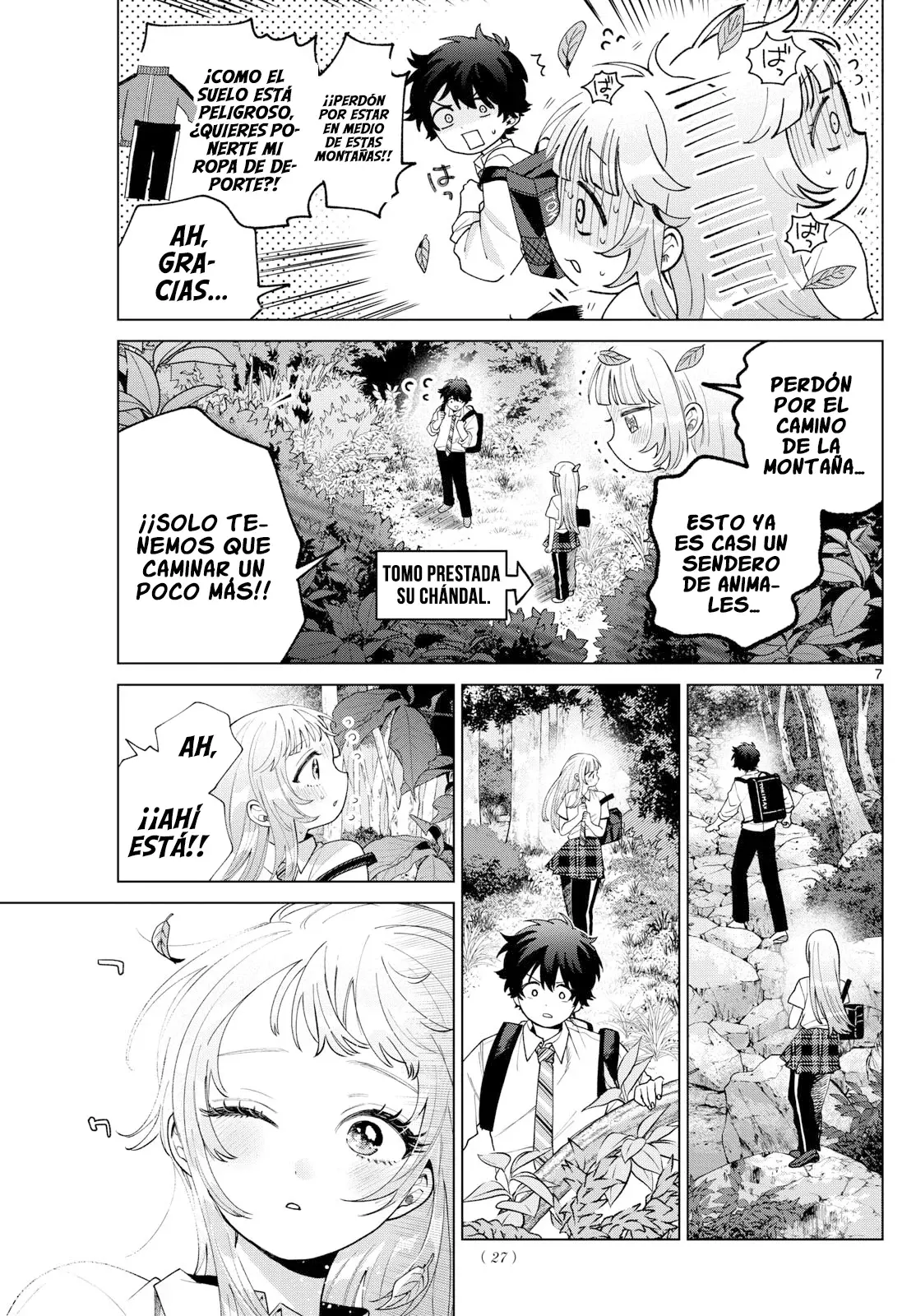 Momose Akira no Hatsukoi Hatan-chuu Capitulo 50: Recordando un paisaje en soledad. página 7