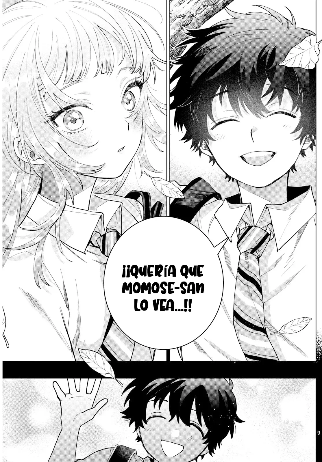 Momose Akira no Hatsukoi Hatan-chuu Capitulo 51: Los dos disfrutan de la vista. página 10