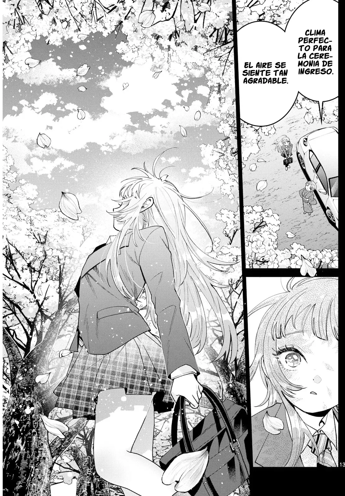 Momose Akira no Hatsukoi Hatan-chuu Capitulo 51: Los dos disfrutan de la vista. página 14